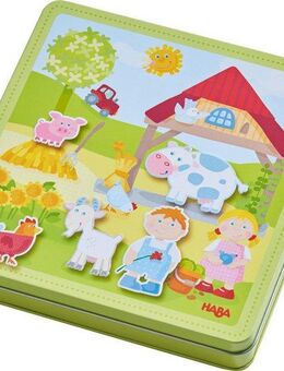 Haba Spiel Magnetspiel-Box, Peters und Paulines Bauernhof, Magnetspiel