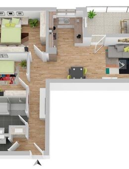 3,5 Zi.-EG-Wohnung -Neubau- in Mössingen; mit Terrasse und Gartenanteil - Mössingen