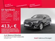 Audi Q3, Sportback 40 TFSI qu 2x S line, Jahr 2021 - München