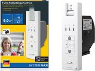 SCHELLENBERG Rollladengurt-Antrieb Unterputz, elektrischer Funk-Gurtwickler RolloDrive 65 Premium, bis 6 m² Fläche und 45 kg Zugkraft, Smart Home fähig, System Maxi