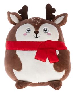 TIAKI Hundespielzeug Fluffy Rentier - L 25 x B 18 x H 12 cm