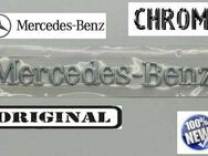 1X ORIGINAL MERCEDES BENZ EMBLEM SCHRIFTZUG CHROM TUNING NEU - Dortmund Wickede