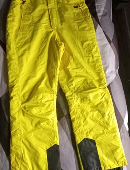 Skihose gelb, Gr. 48 bzw. M, neuwertig, praktische Details - Gelsenkirchen