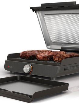 NINJA Elektrogrill Sizzle Grillplatte und Plancha GR101EU, 1450 W, Teppanyakigrill