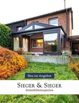 Gepflegtes Haus mit Wintergarten, Garten und Garage - ideal für Familien - Niederkassel