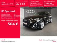 Audi Q3, Sportback 40 TFSI quattro S line VC, Jahr 2023 - Frankfurt (Main)