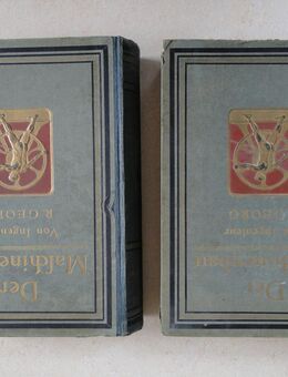 Der Maschinenbau Ing Georg 2 Bände und 1 Modellmappe Ausgabe 1922 - Coesfeld