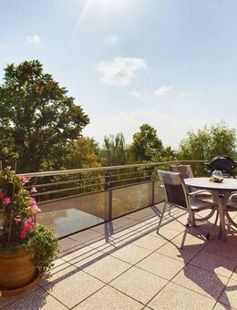 Lift direkt in die Wohnung! Exklusives & ruhiges Aukamm-Penthouse mit Panoramablick - Wiesbaden