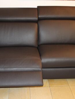 Ledersofa 2024, Relaxfunktion beidseitig - Muhen