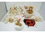 Steiff 10 Tiere Set, Teddybär, Lamm, Hund, Schmusetuch rosa, Hase, Spieluhr - Markdorf