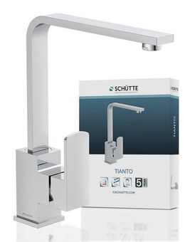 Schütte Spültischarmatur Tianto 360° schwenkbarer Wasserhahn, Mischbatterie, Chrom, Hochdruck