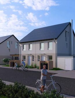 Modernes Wohnen mit Weitblick: Energieeffizientes Doppelhaus in Alsbach-Hähnlein - Alsbach-Hähnlein