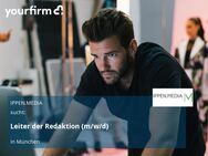 Leiter der Redaktion (m/w/d) - München