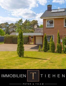 Platz, Potenzial, bezugsfrei - Doppelhaushälfte mit zwei Vollgeschossen und Garage in Meppen-Bokeloh - Meppen