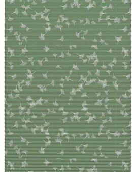 GARDINIA Plissee Dekor Ginkgo Oesyter Mushroom, blickdicht, ohne Bohren, verspannt, Klemmfix, Klemmträger mit Feststellschraube, Plissee Concept Trägern zum Klemmen