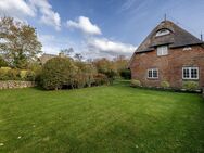 Wunderschön saniertes Endhausteil mit grossem Garten - Sylt