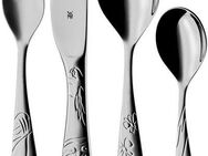 WMF Kinderbesteck Tommi das Faultier (4-tlg), 1 Personen, Cromargan® Edelstahl Rostfrei 18/10, ab 3 Jahren, hygienisch, säurefest