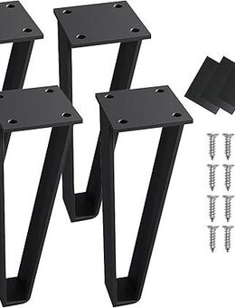Tischbeine 4er Set – Hairpin Legs 20 cm - Emsdetten
