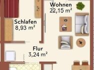 Seniorengerechte 2-Zimmer Wohnung mit Balkon und pflegegerecht möbliert - Selbstbestimmtes Wohnen - Velden (Regierungsbezirk Niederbayern)