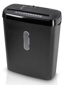 Hama Aktenvernichter Aktenvernichter für Chip- und Plastikkarten, Magnetstreifen, Papier, Blu-ray, CD, DVD, Schredder für 11 Liter Korb, Strip-Cut, 11 Liter