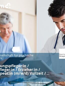 Heilerziehungspfleger:in / Krankenpfleger:in / Erzieher:in / Ergotherapeut:in (m/w/d) Vollzeit / Teilzeit - Haar