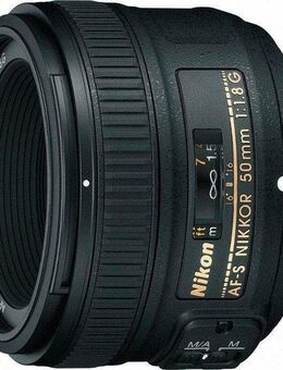 Nikon AF-S NIKKOR 50 mm 1:1,8G für D780 & D7500 passendes Objektiv