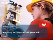 Ausbildung Verfahrenstechnologe (m/w/d) - Ulm