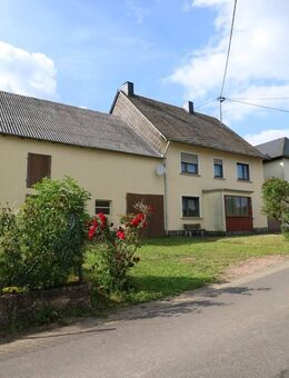 Potenzial und ländliche Idylle - Einfamilienhaus mit Nebengebäude in Waldweiler - Waldweiler