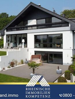 PROVISIONSFREI: ÄSTHETEN lieben BERGBLICK - DISKRET gelegene VILLA sucht wertschätzende KÄUFER! - Wuppertal