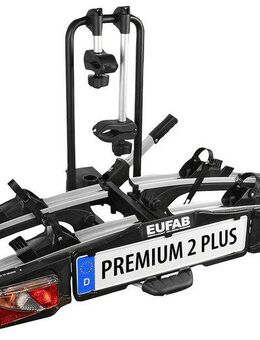 EUFAB Kupplungsfahrradträger PREMIUM 2 PLUS, für max. 2 Räder, abschließbar