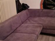 Eck-Couch Stoff blau/grau - Bad Griesbach (Rottal)