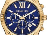 MICHAEL KORS Chronograph LEXINGTON MK9153, Quarzuhr, Armbanduhr, Herrenuhr, Stoppfunktion, Edelstahlarmband