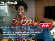 Spezialist Personalentwicklung und Talent Management / Talentscout (m/w/d) - Limburg (Lahn)