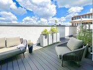 Lichtdurchflutetes Skyline-Penthouse mit Sonnen-Dachterrasse in Bogenhausen - München