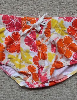 Oboy Beachwear Badehose Beachpants Flower Floral Blumen orange XL - Niddatal