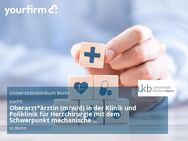 Oberarzt*ärztin (m/w/d) in der Klinik und Poliklinik für Herzchirurgie mit dem Schwerpunkt mechanische Kreislaufunterstützung und Assist Device - Bonn