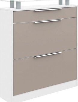 borchardt Möbel Schuhschrank Oliva Breite 89 cm, stehend, mit 2 Doppeltrommeln und 1 Schubkasten