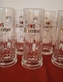6 Köstritzer Biergläser * Bier Humpen * Bierkrug * 0,4 l in 99423