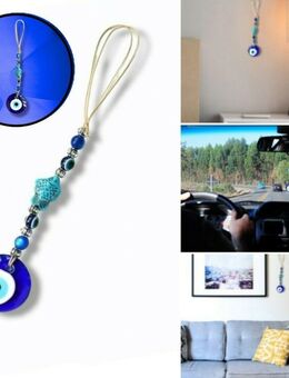 Nazar Boncuk Glas Anhänger Blaue Auge Wohnung Wanddekoration Auto Dekoration 13,90* - Villingen-Schwenningen