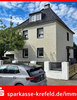 Freistehendes Zweifamilienhaus mit Garage - Krefeld