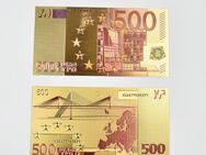 ❌ 500 Euro Schein - goldfarben aus Folie ❌ - Schwanebeck
