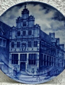 Münsterland-Teller Nr. 12: Das Krameramtshaus zu Münster (Berlin Design) - Nottuln