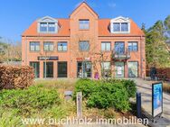 Über den Dächern von Jesteburg: mieten Sie die komplette Endetage mit Balkon, zentral im Ort - Jesteburg