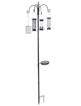 TIAKI Vogelfutterstation - Ø 50 x H 210 cm