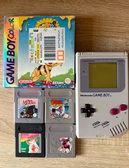 Gameboy mit 5 Spielen - Mühlhausen (Thüringen)