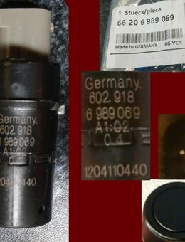 BMW E60 E61 PDC Vorne Parksensor 5er, 66206989069, Neu Original - Berlin