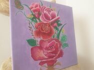 Farbenfrohe Acryl Gemälde "Blumenstrauß". - Sulz (Neckar)