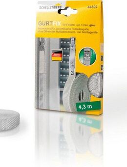 SCHELLENBERG Reparatur-Set Rollladen Gurtfix für das Rollladensystem Mini, 1-St., für alte Gurtbänder in unterschiedlichen Farben, 14 mm x 4,3 m