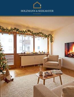 Für alle Weihnachtswichtel mit Hammer, Herz und Wohnideen: 2,5-Zi.-Wohnung im Harlanderviertel - Landshut