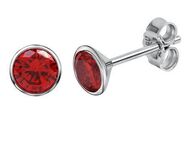 Firetti Paar Ohrstecker Schmuck Geschenk Silber 925 Ohrschmuck, mit Zirkonia (synth)